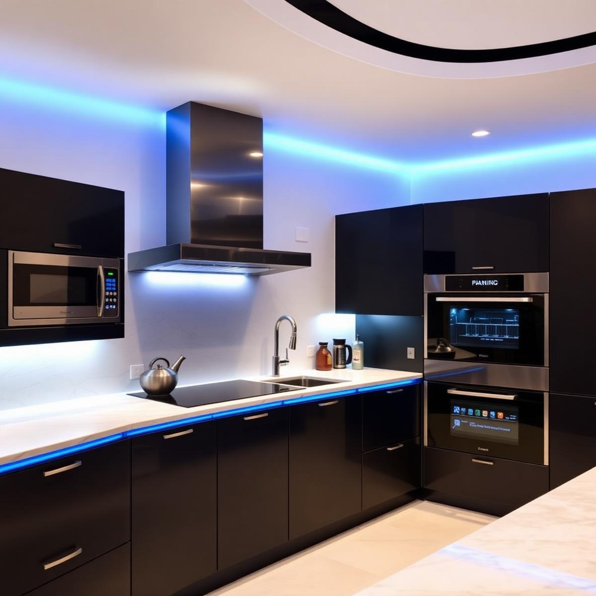 Cozinha inteligente premium